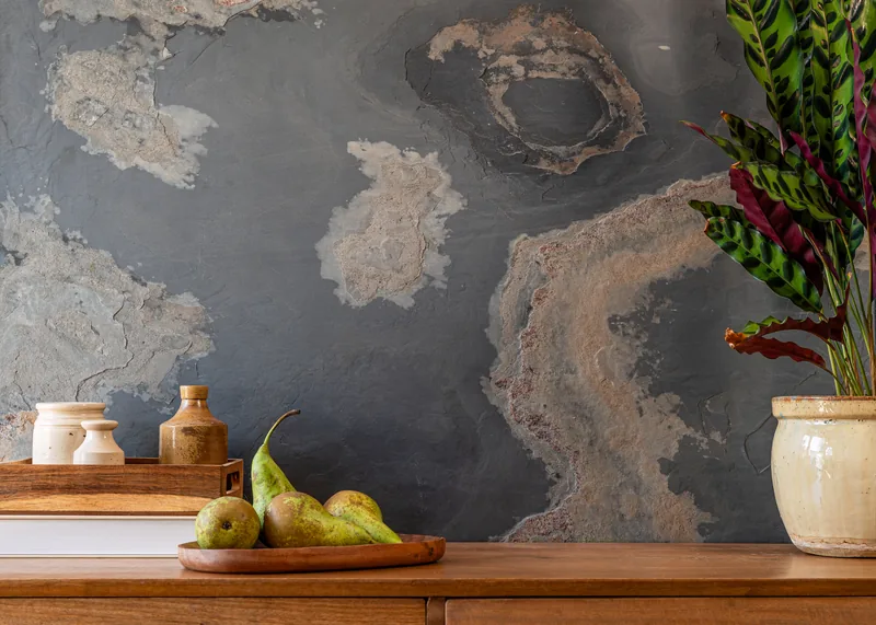 Autumn Stone natural stone veneer panel, shown head-on
