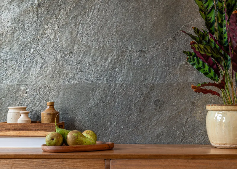 Forest Moss natural stone veneer panel, shown head-on